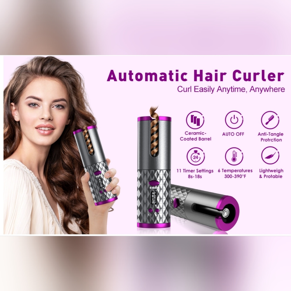 Cordless Automatic Curler